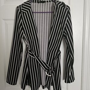 Striped Blazer